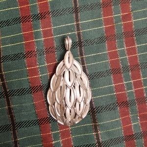 Vintage Trifari Teardrop Pendant